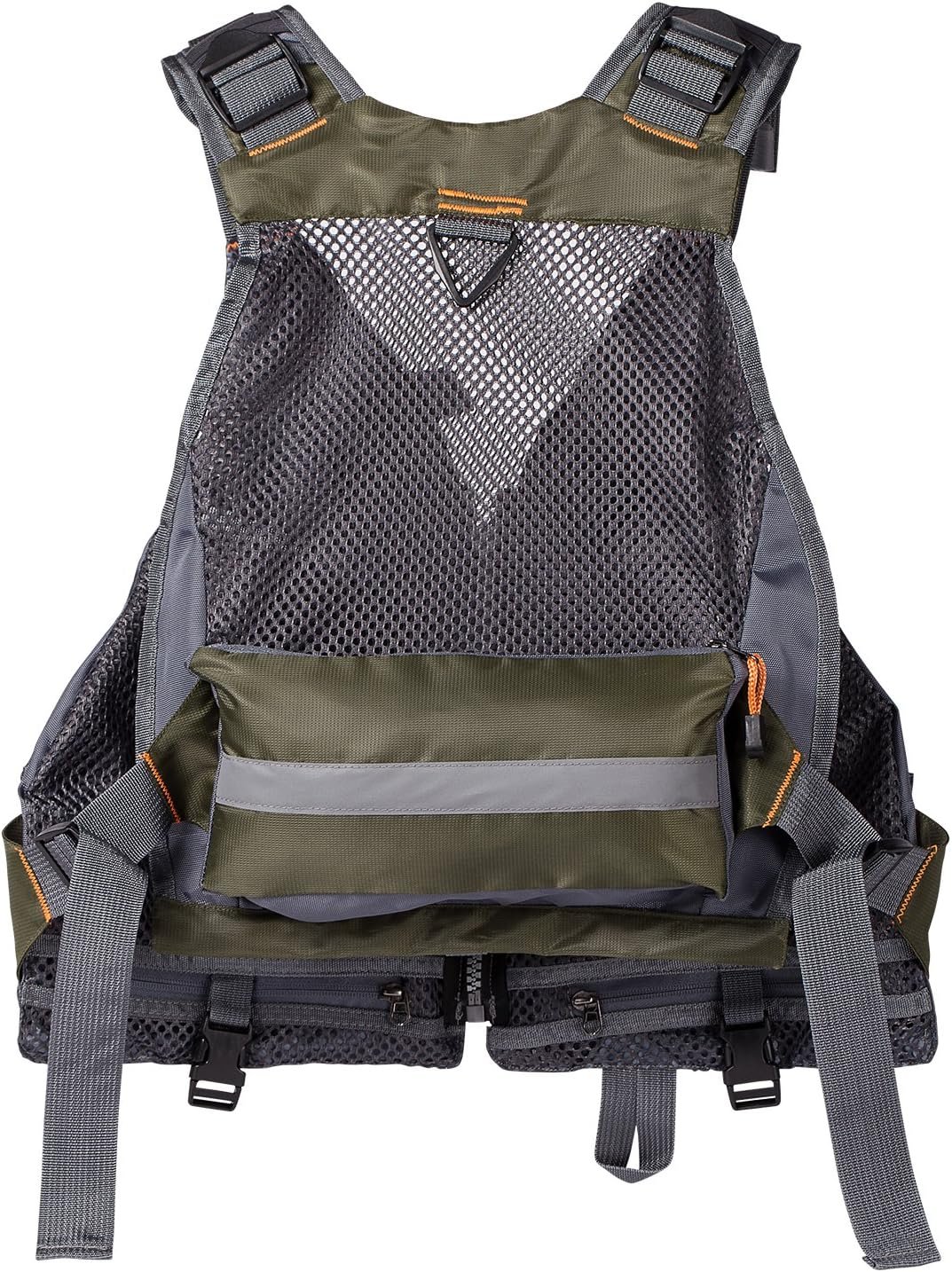 BASSDASH Chaleco de pesca ajustable para hombres y mujeres, para pesca con mosca y actividades al aire libre - Imagen 5