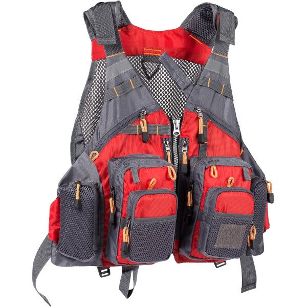 BASSDASH Chaleco de pesca ajustable para hombres y mujeres, para pesca con mosca y actividades al aire libre - Imagen 21