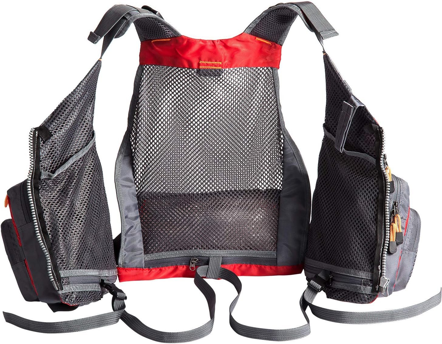 BASSDASH Chaleco de pesca ajustable para hombres y mujeres, para pesca con mosca y actividades al aire libre - Imagen 26