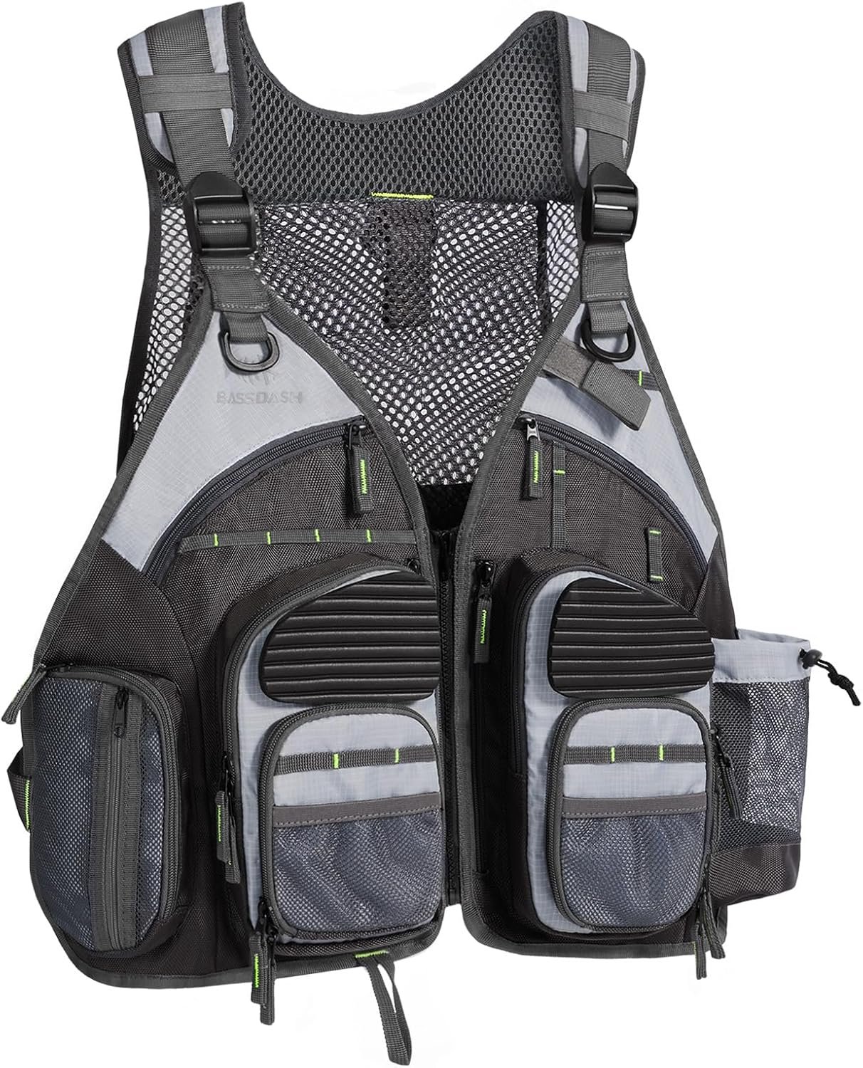 BASSDASH Chaleco de pesca ajustable para hombres y mujeres, para pesca con mosca y actividades al aire libre - Imagen 28