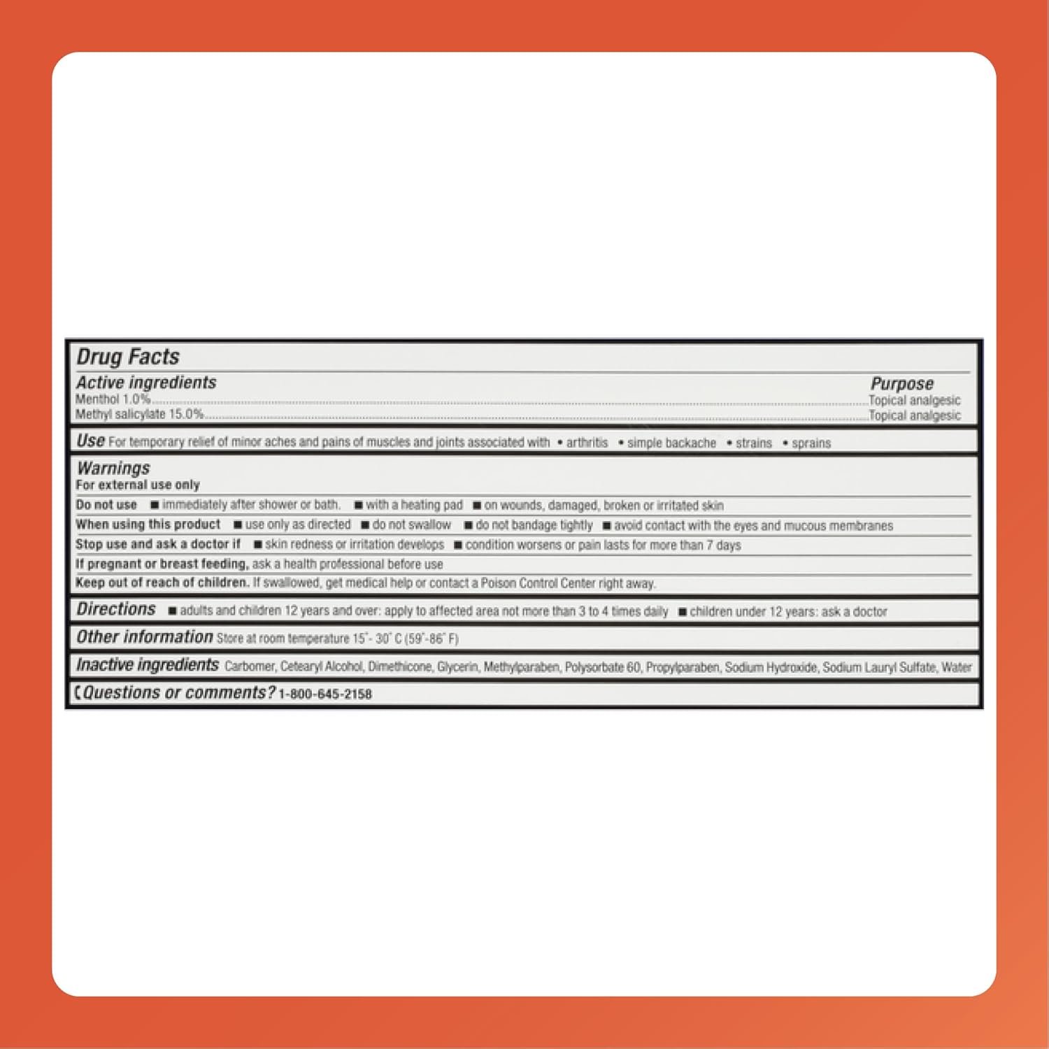 Rugby Crema para aliviar el dolor de máxima fuerza, fabricada con mentol y salicilato de metilo, ofrece alivio temporal del dolor articular y muscular, 3 onzas (paquete de 2) - Imagen 4