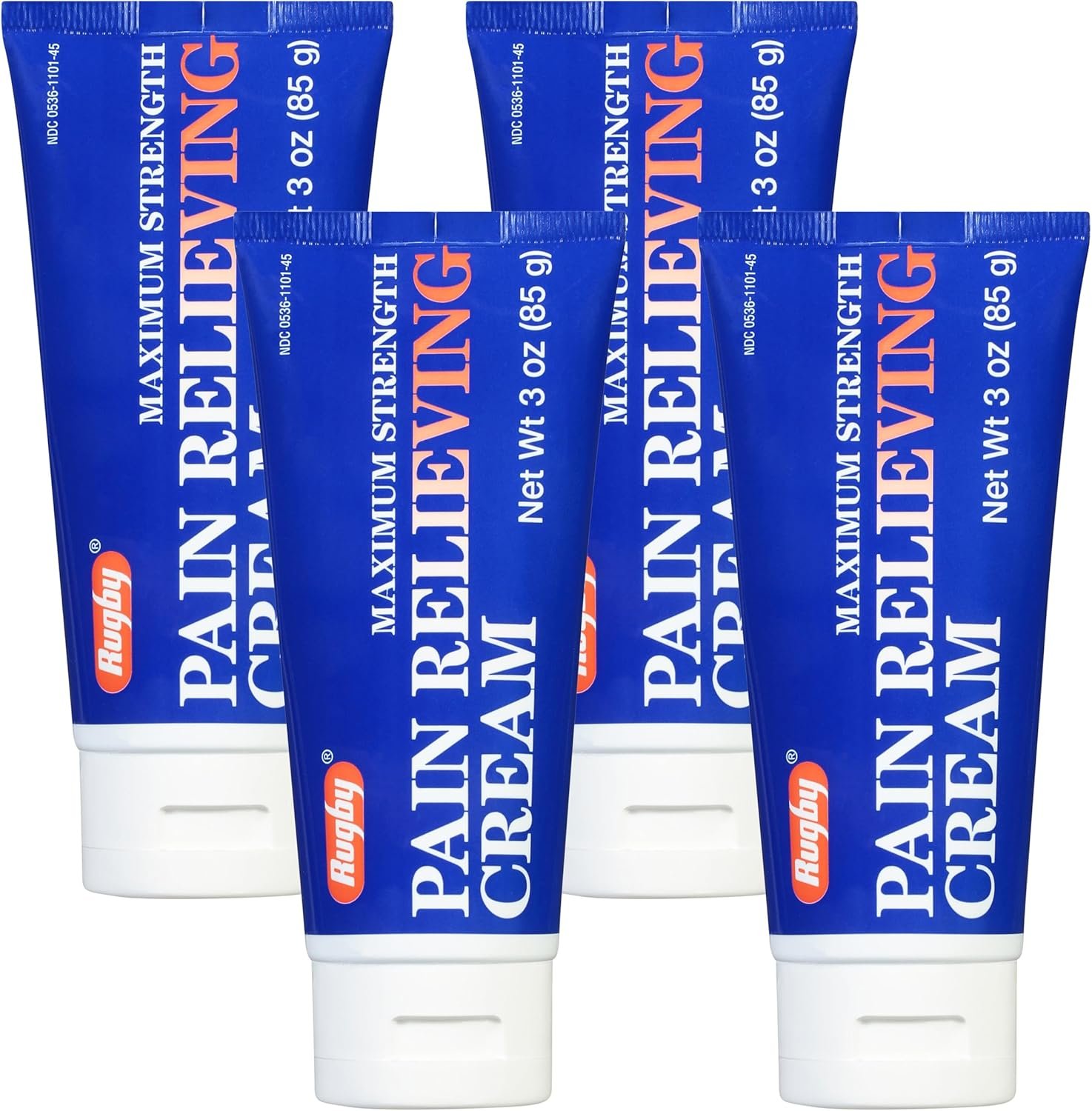 Rugby Crema para aliviar el dolor de máxima fuerza, fabricada con mentol y salicilato de metilo, ofrece alivio temporal del dolor articular y muscular, 3 onzas (paquete de 2) - Imagen 7