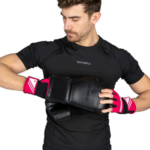 Sanabul Vendas de mano de boxeo de gel para hombres y mujeres Muay Thai MMA Kickboxing Quick Wraps Guantes interiores de boxeo Protección de nudillos de muñeca - Imagen 21