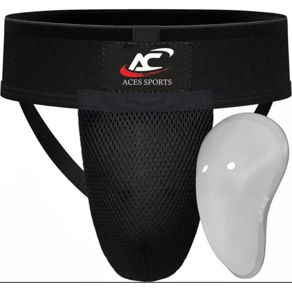 Protector de ingle con copa de gel, correa de boxeo, protector de ingle de kickboxing