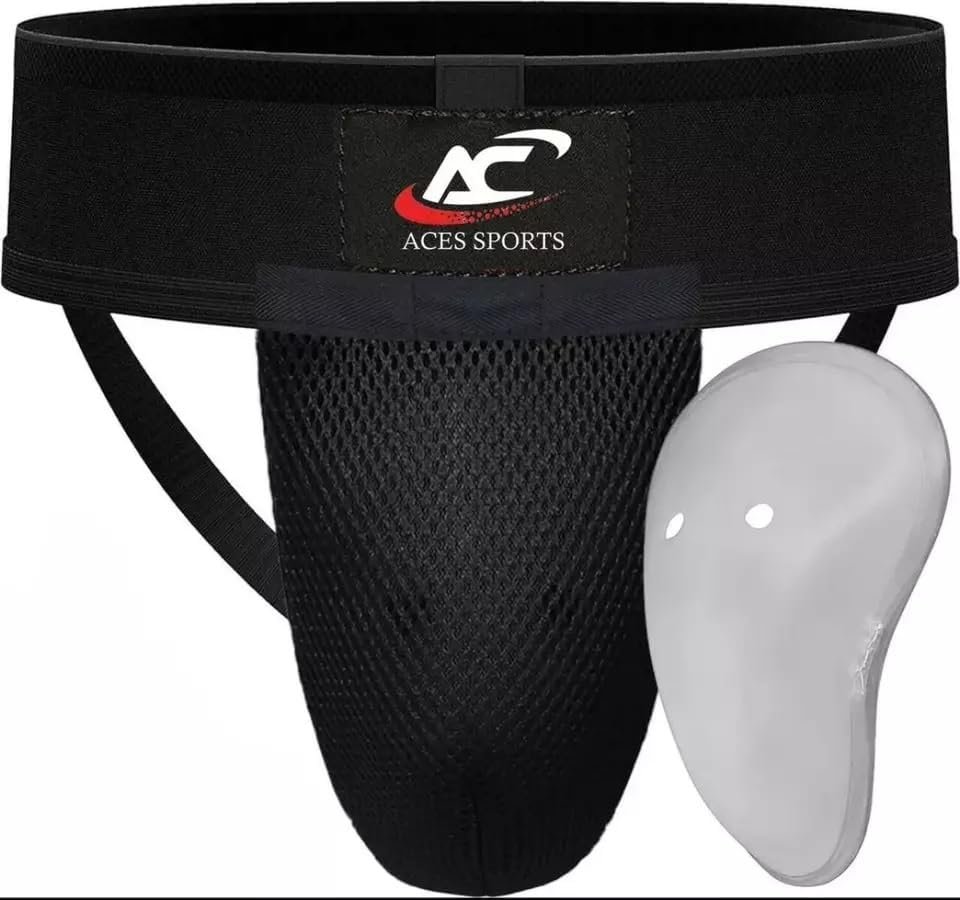 Protector de ingle con copa de gel, correa de boxeo, protector de ingle de kickboxing