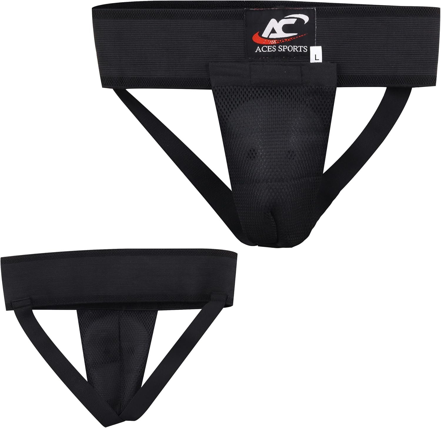 Protector de ingle con copa de gel, correa de boxeo, protector de ingle de kickboxing - Imagen 2