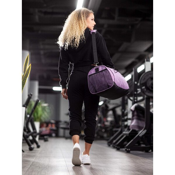 Fitgriff® Bolsa de gimnasio para hombres y mujeres con compartimento para zapatos y artículos húmedos, bolsa de lona para viajes, deportes, fitness y entrenamiento - Imagen 20