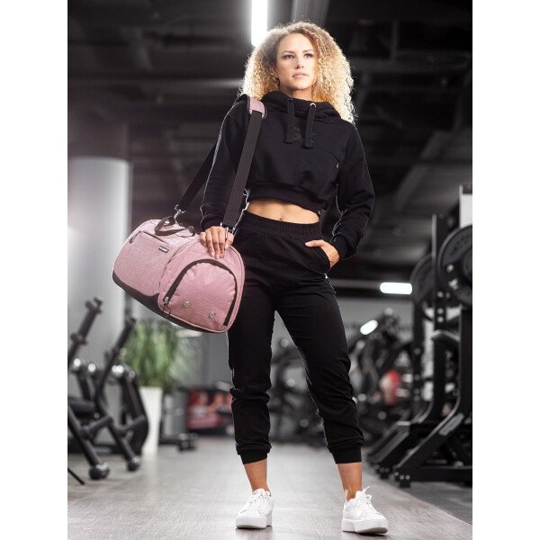 Fitgriff® Bolsa de gimnasio para hombres y mujeres con compartimento para zapatos y artículos húmedos, bolsa de lona para viajes, deportes, fitness y entrenamiento - Imagen 29