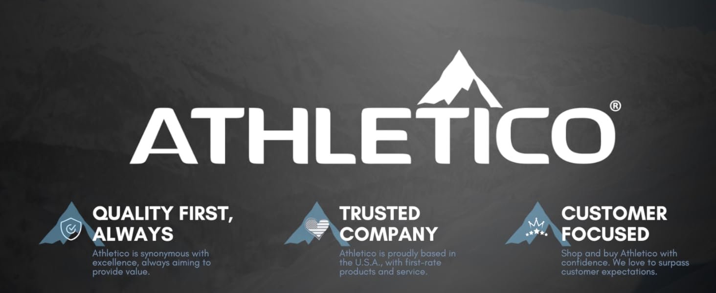 Athletico: quality first, trusted company, customer focused
