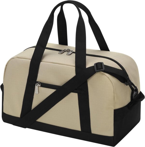 Pequeña bolsa de gimnasio de 14 pulgadas, ligera, de transporte, mini bolsa de lona para viajes y deportes, Negro -, Bolsa de gimnasio pequeña - Imagen 66