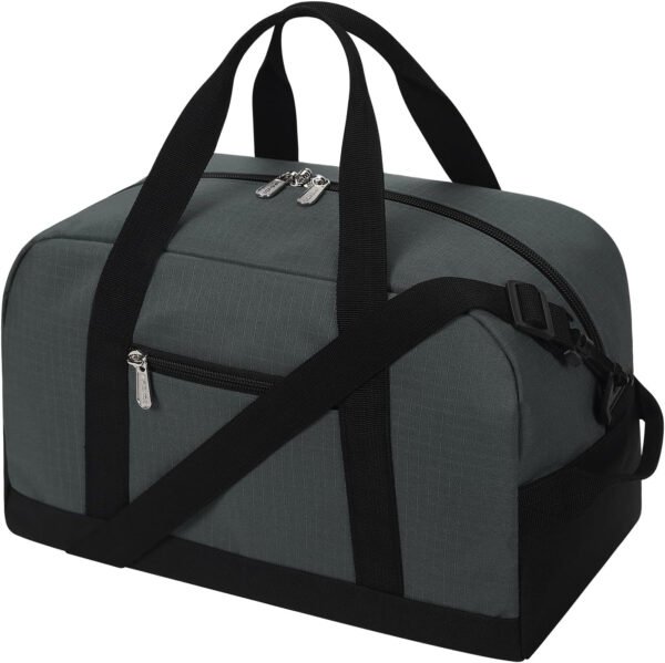 Pequeña bolsa de gimnasio de 14 pulgadas, ligera, de transporte, mini bolsa de lona para viajes y deportes, Negro -, Bolsa de gimnasio pequeña - Imagen 87