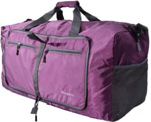Woogwin Bolsa de viaje grande plegable impermeable para la playa, natación, piscina, deportes, gimnasio