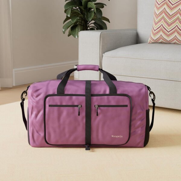 Woogwin Bolsa de viaje grande plegable impermeable para la playa, natación, piscina, deportes, gimnasio - Imagen 2