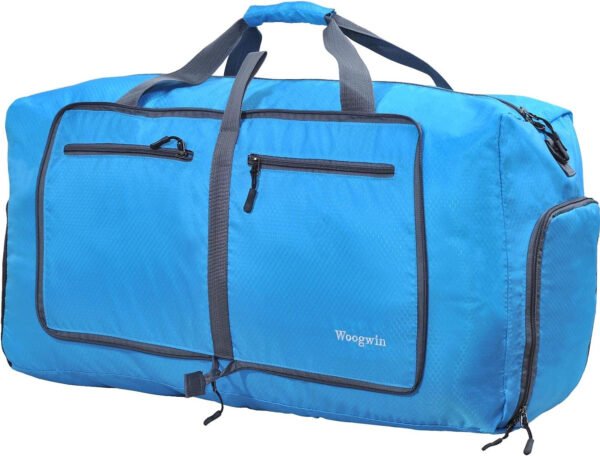 Woogwin Bolsa de viaje grande plegable impermeable para la playa, natación, piscina, deportes, gimnasio - Imagen 9