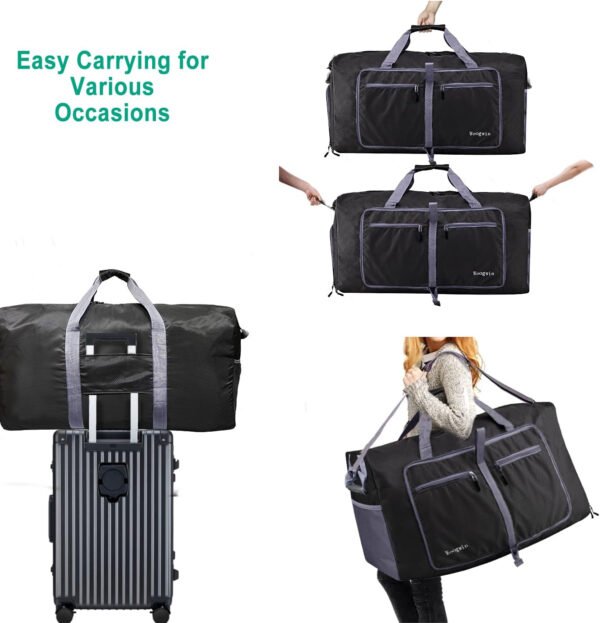 Woogwin Bolsa de viaje grande plegable impermeable para la playa, natación, piscina, deportes, gimnasio - Imagen 32