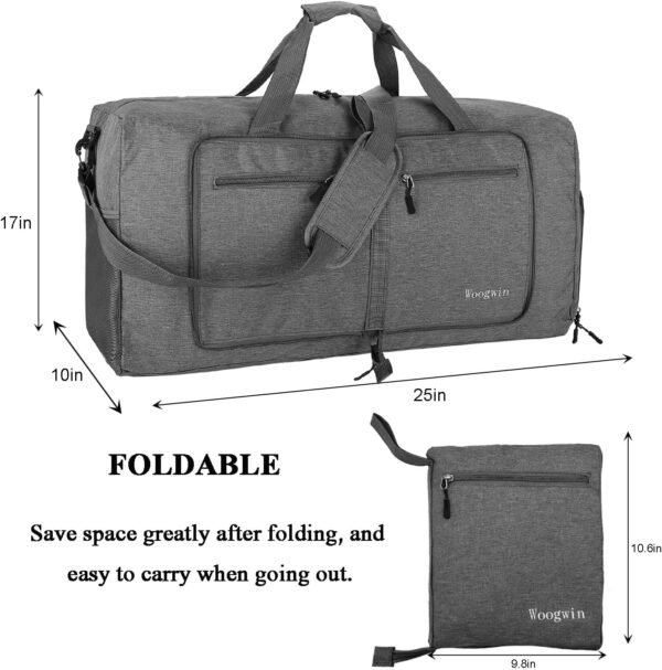 Woogwin Bolsa de viaje grande plegable impermeable para la playa, natación, piscina, deportes, gimnasio - Imagen 92