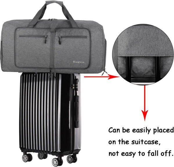 Woogwin Bolsa de viaje grande plegable impermeable para la playa, natación, piscina, deportes, gimnasio - Imagen 93