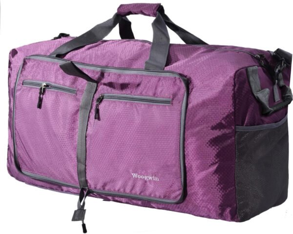Woogwin Bolsa de viaje grande plegable impermeable para la playa, natación, piscina, deportes, gimnasio - Imagen 109