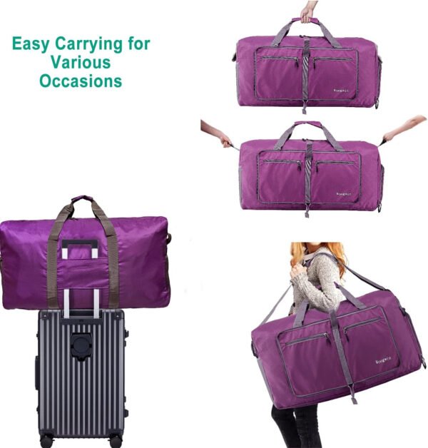 Woogwin Bolsa de viaje grande plegable impermeable para la playa, natación, piscina, deportes, gimnasio - Imagen 112