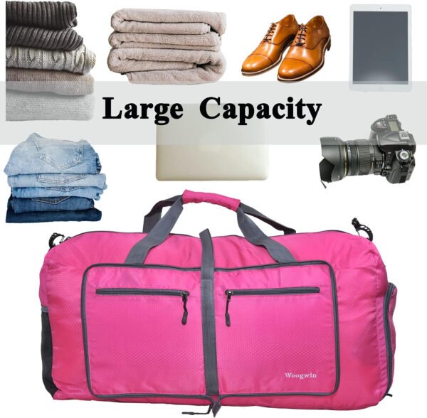 Woogwin Bolsa de viaje grande plegable impermeable para la playa, natación, piscina, deportes, gimnasio - Imagen 150