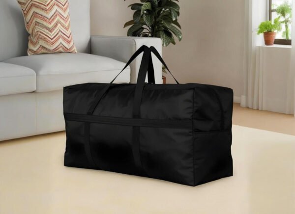 Bolso deportivo con almacenamiento extragrande, con cremalleras y asas, bolso de viaje grande y plegable - Imagen 5