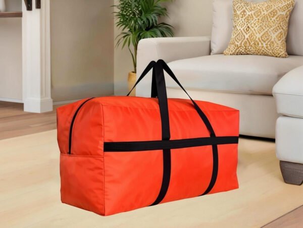 Bolso deportivo con almacenamiento extragrande, con cremalleras y asas, bolso de viaje grande y plegable - Imagen 12