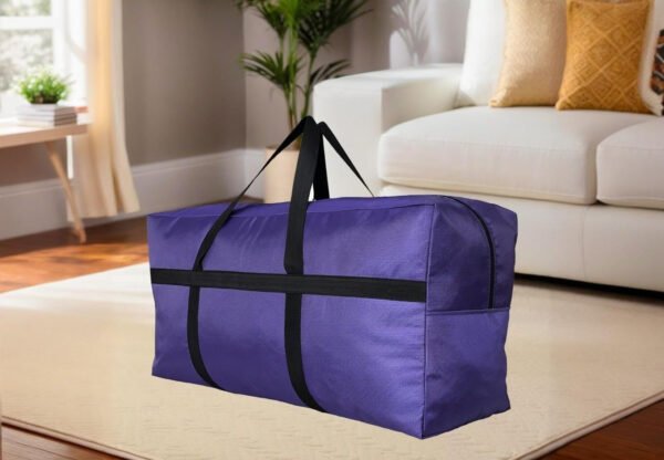 Bolso deportivo con almacenamiento extragrande, con cremalleras y asas, bolso de viaje grande y plegable - Imagen 20