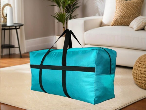 Bolso deportivo con almacenamiento extragrande, con cremalleras y asas, bolso de viaje grande y plegable - Imagen 37