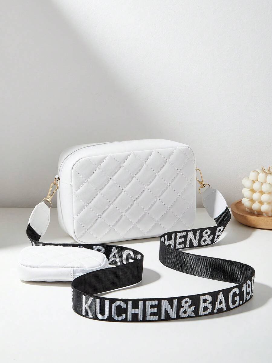 Bolso de mujer con diseño de mariposa, bolso cruzado, bolso acolchado, bolso de mano, bolsillo pequeño, cartera - Imagen 36