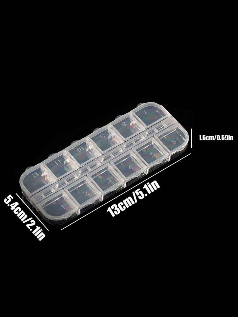 1 pieza Caja de almacenamiento de varios cajones, joyero, caja de accesorios, caja expositora de joyas, caja de almacenamiento con estilo de cajón para escritorio, apilable, a prueba de polvo, antioxidante, joyero multifuncional, desmontable, de gran capacidad, caja de almacenamiento de cosméticos, caja de almacenamiento de escritorio de oficina, caja de almacenamiento de cosméticos con cajón, vuelta al colegio - Imagen 10