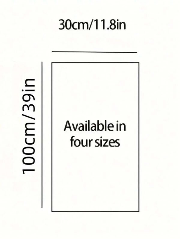 SHEIN 1 rollo de alfombrillas transparentes impermeables, revestimientos antideslizantes para gabinetes de cocina, estantes, escritorios, revestimientos para estantes de gabinetes de cocina, forros de refrigerador, revestimiento impermeable para armarios de cocina, alfombrillas de plástico para cajones, material de EVA, forros de refrigerador sin adhesivo para estantes - Imagen 4