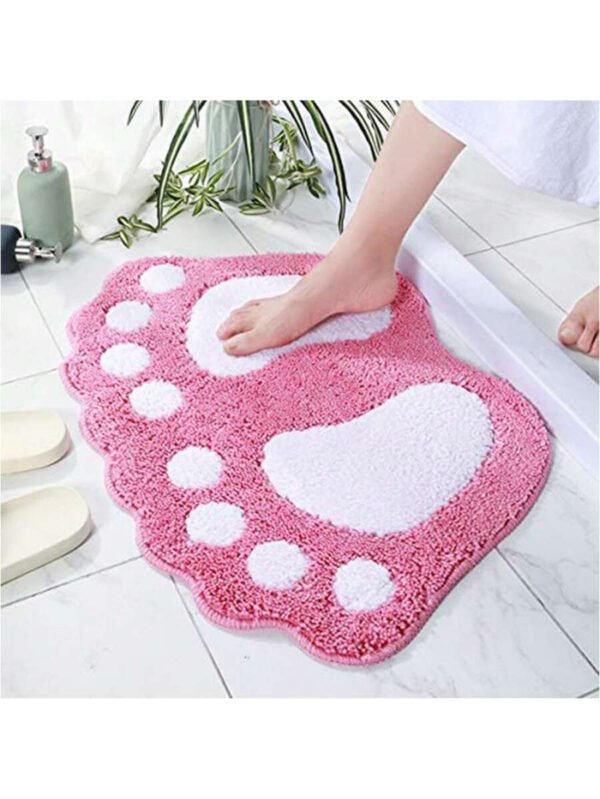 1 pieza Alfombra de baño absorbente de agua y antideslizante, hecha de microfibra suave y lavable a máquina. Alfombra de baño grande para pies, decoración de baño, alfombra de piso, alfombra de entrada, decoración de otoño, accesorios de baño, decoración de entrada - Imagen 16