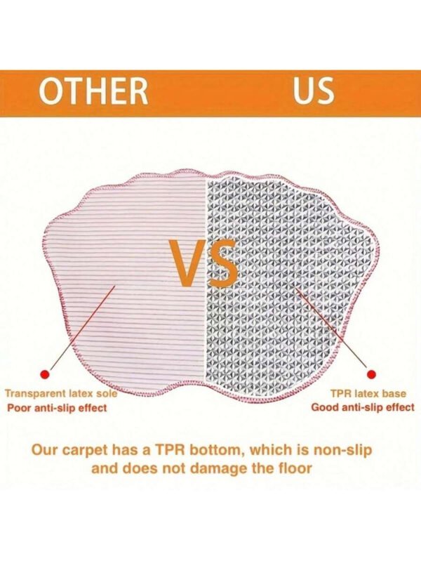 1 pieza Alfombra de baño absorbente de agua y antideslizante, hecha de microfibra suave y lavable a máquina. Alfombra de baño grande para pies, decoración de baño, alfombra de piso, alfombra de entrada, decoración de otoño, accesorios de baño, decoración de entrada - Imagen 18