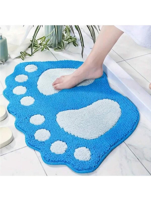 1 pieza Alfombra de baño absorbente de agua y antideslizante, hecha de microfibra suave y lavable a máquina. Alfombra de baño grande para pies, decoración de baño, alfombra de piso, alfombra de entrada, decoración de otoño, accesorios de baño, decoración de entrada - Imagen 36