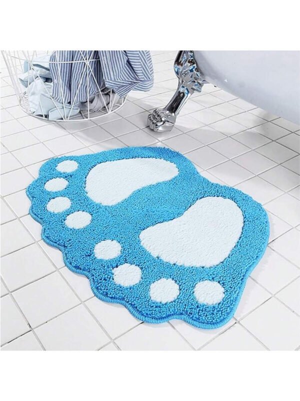 1 pieza Alfombra de baño absorbente de agua y antideslizante, hecha de microfibra suave y lavable a máquina. Alfombra de baño grande para pies, decoración de baño, alfombra de piso, alfombra de entrada, decoración de otoño, accesorios de baño, decoración de entrada - Imagen 40