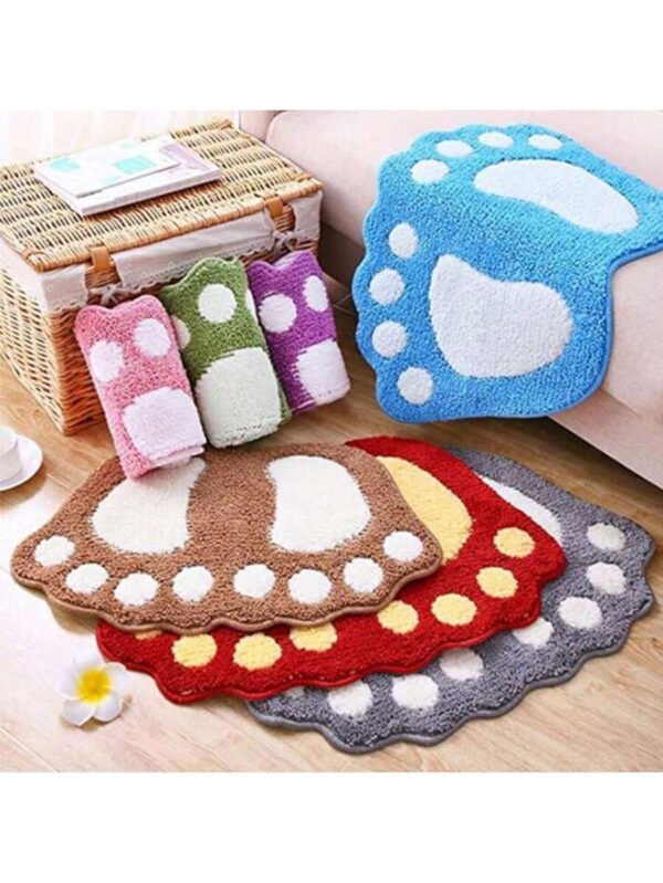 1 pieza Alfombra de baño absorbente de agua y antideslizante, hecha de microfibra suave y lavable a máquina. Alfombra de baño grande para pies, decoración de baño, alfombra de piso, alfombra de entrada, decoración de otoño, accesorios de baño, decoración de entrada - Imagen 41