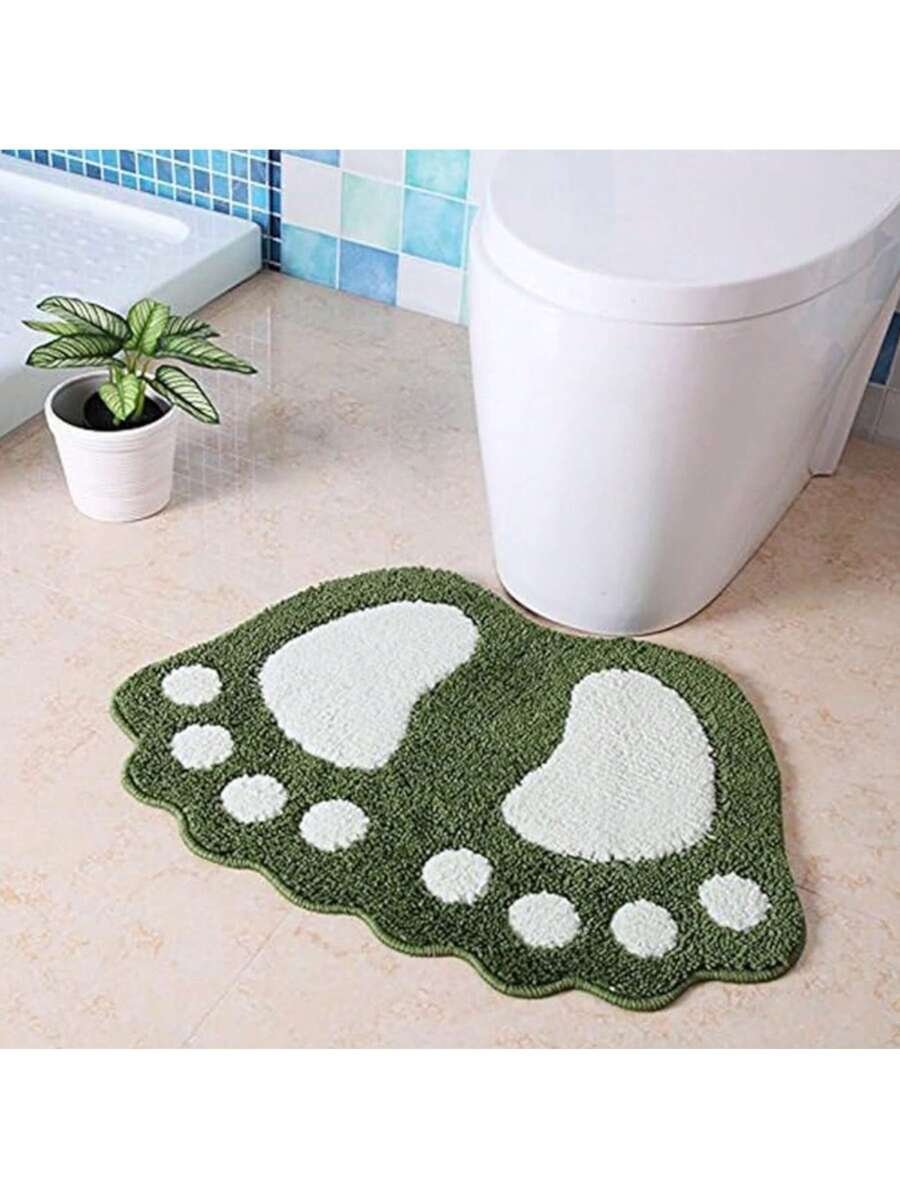 1 pieza Alfombra de baño absorbente de agua y antideslizante, hecha de microfibra suave y lavable a máquina. Alfombra de baño grande para pies, decoración de baño, alfombra de piso, alfombra de entrada, decoración de otoño, accesorios de baño, decoración de entrada - Imagen 49