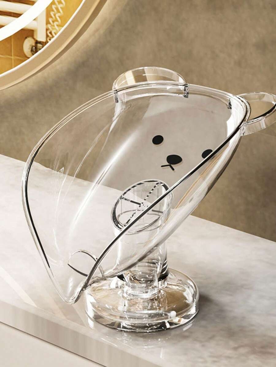 1 pieza Bandeja para jabón, soporte de lujo para jabón sin necesidad de perforación para el baño, accesorios y organizador de baño, de vuelta al colegio - Imagen 8