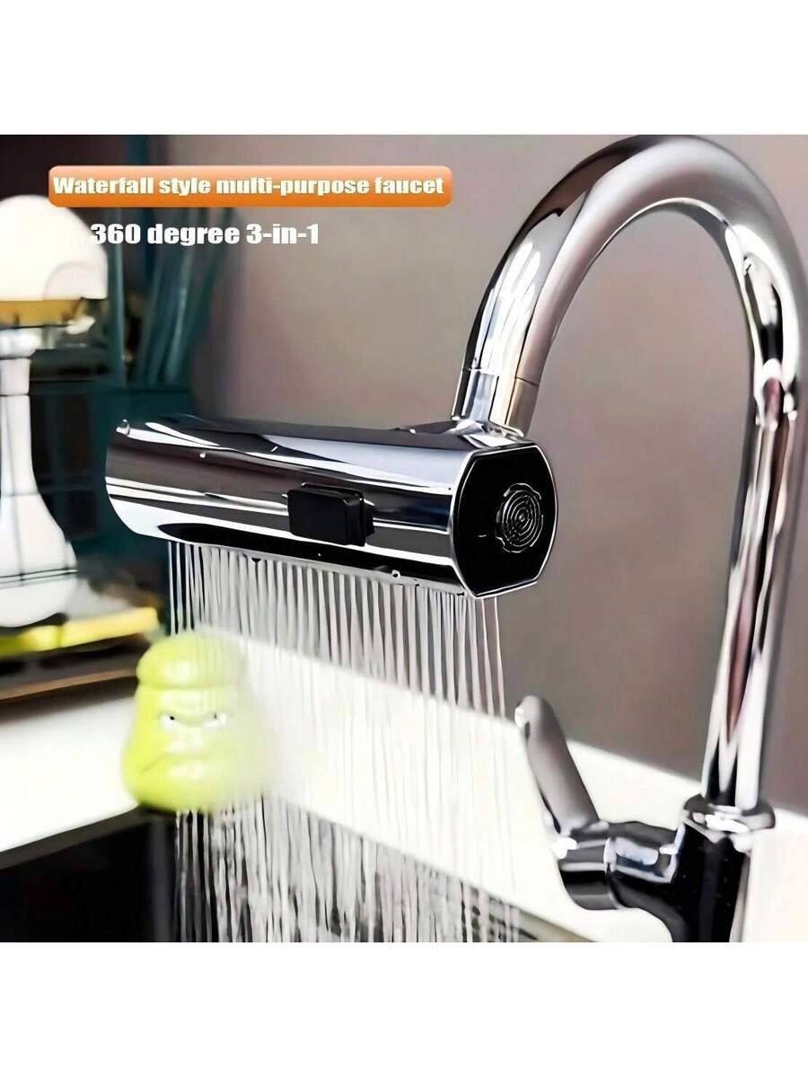 Grifo de codo para cocina, para uso doméstico, con posibilidad de ajustar una variedad de modos de agua. - Imagen 2