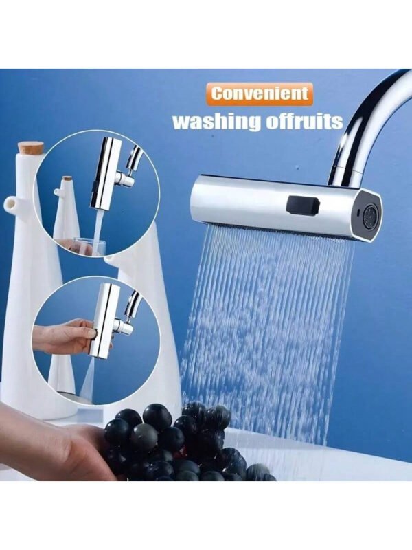 Grifo de codo para cocina, para uso doméstico, con posibilidad de ajustar una variedad de modos de agua. - Imagen 4