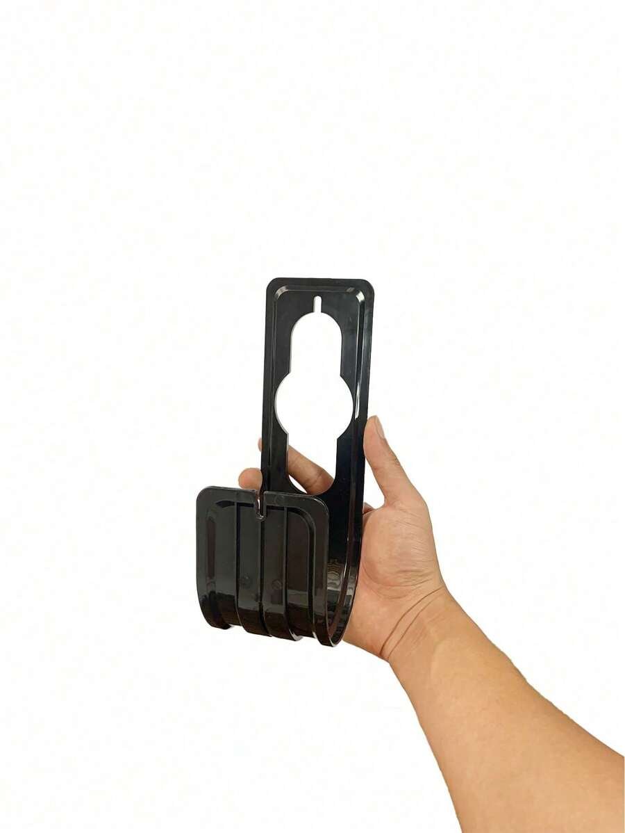 1 pieza Soporte de pared para manguera de jardín, soporte de plástico para tubería de agua montado en la pared, suministros para el hogar - Imagen 6