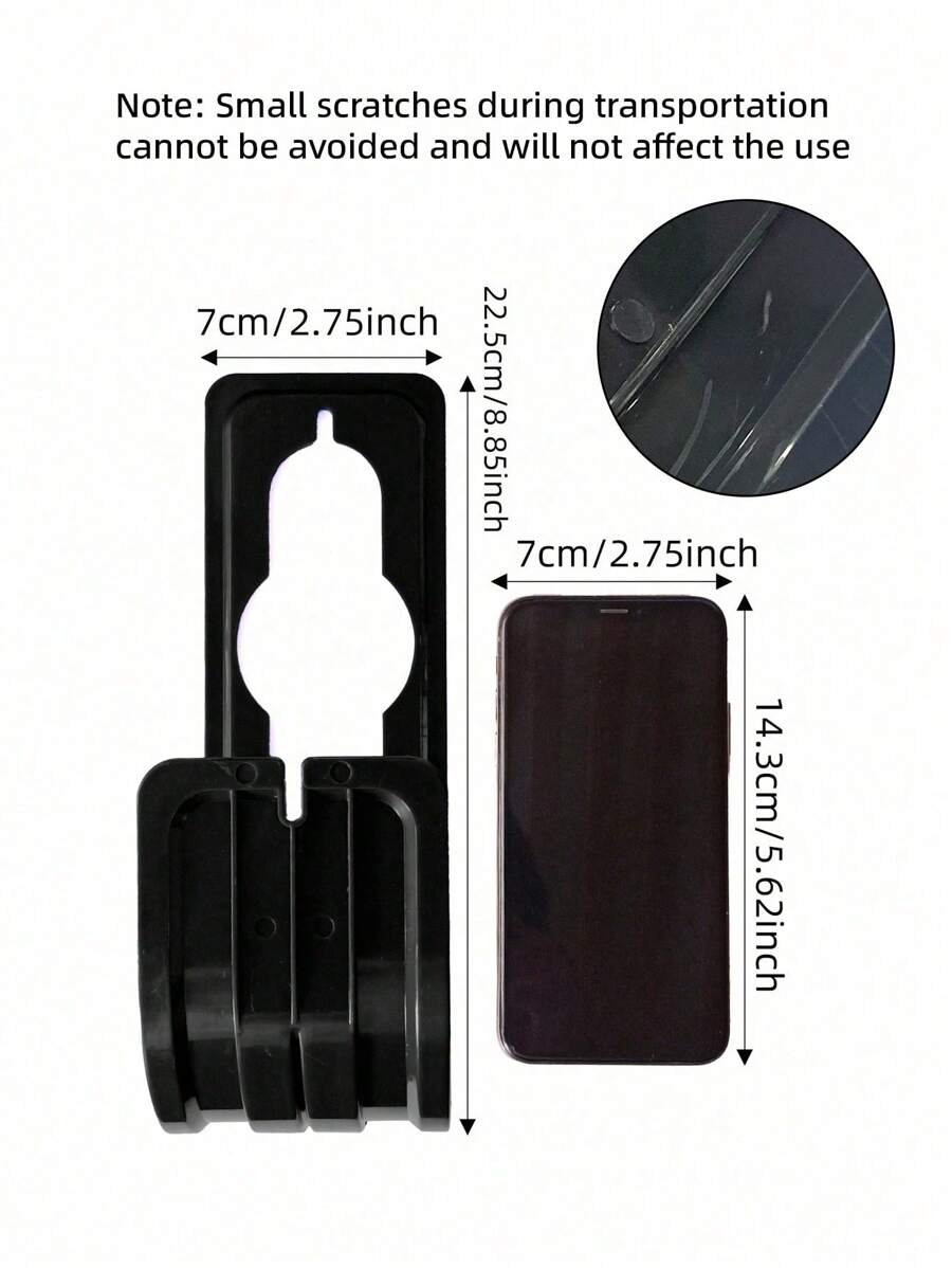 1 pieza Soporte de pared para manguera de jardín, soporte de plástico para tubería de agua montado en la pared, suministros para el hogar - Imagen 7