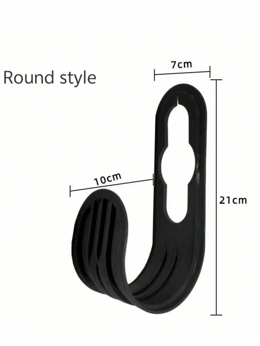 1 pieza Soporte de pared para manguera de jardín, soporte de plástico para tubería de agua montado en la pared, suministros para el hogar - Imagen 9