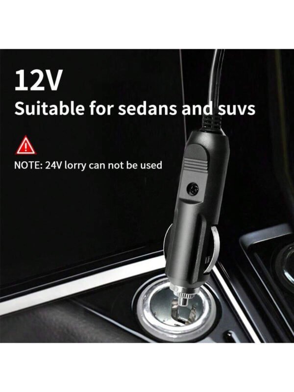 Mini aspiradora para automóvil - Potente succión. Alto rendimiento. Compacta y eficiente a 12V - Limpia sin esfuerzo todo espacio y ranura en el interior de su automóvil. - Imagen 25