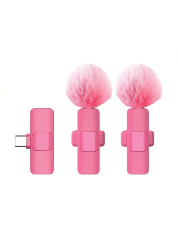 Micrófono inalámbrico de solapa para smartphone, micrófono inalámbrico plug-and-play para grabación de video/audio, micrófono de solapa para entrevistas/vlogs/enseñanza - Imagen 17