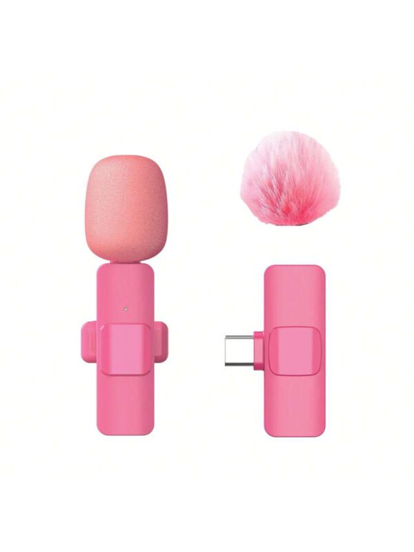 Micrófono inalámbrico de solapa para smartphone, micrófono inalámbrico plug-and-play para grabación de video/audio, micrófono de solapa para entrevistas/vlogs/enseñanza - Imagen 21