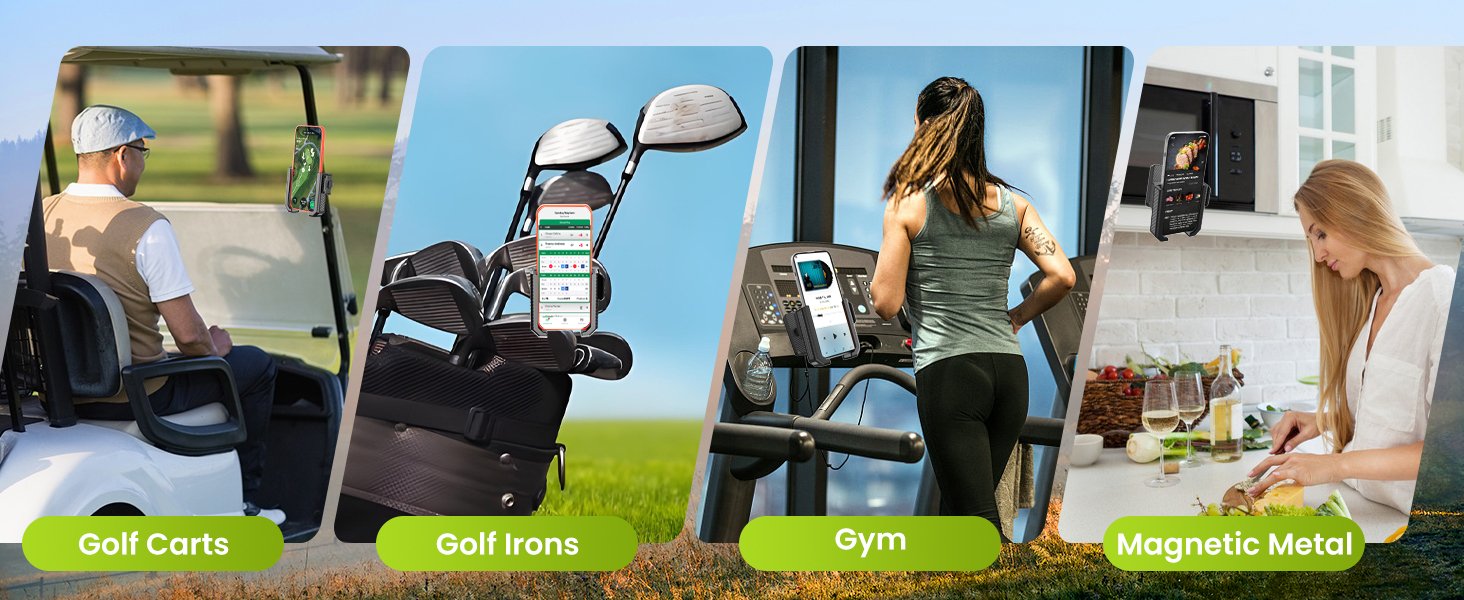 golf accessories for men women, golf cart accessories, magsafe golf cart mount, golf gear for men