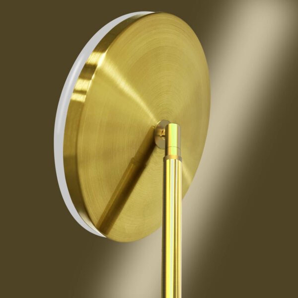 JOOFO Lámpara de pie, 30 W/2400 lm, luz LED cielo, moderna, 3 temperaturas de color, súper brillante, luz de poste alto con control remoto y táctil para sala de estar, dormitorio, oficina (negro) - Imagen 38
