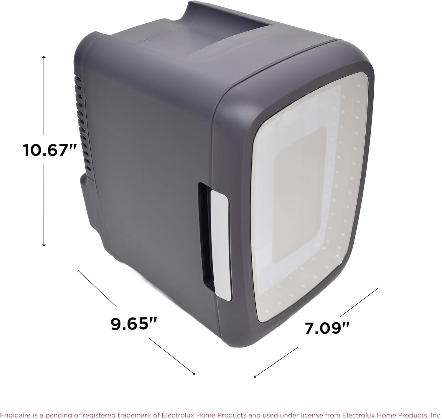Frigidaire EFMIS179 - Mini refrigerador de bebidas con luz para juegos, sigilo - Imagen 2