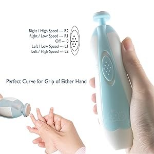 Royal Angels Baby Nail Trimmer eléctrico bebé uñas archivo eléctrico bebé uñas bebé herramienta bebé uñas kit 20 en 1